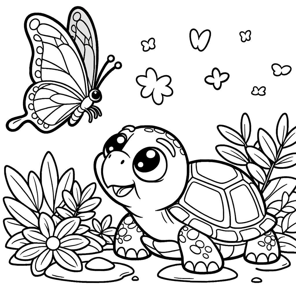 Turtle Coloring Pages Fun Creative Designs For Kids