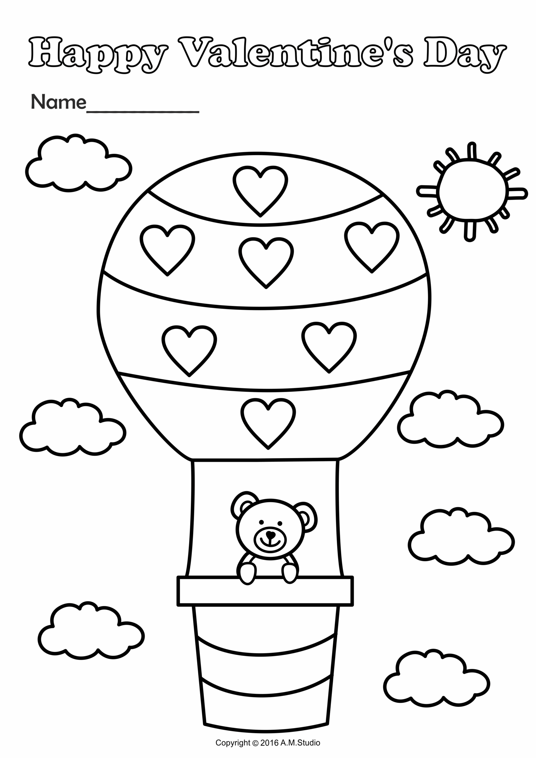 Valentine s Day Printable Coloring Pages For Kids Valentine s Day Printable Coloring Pages For Kids