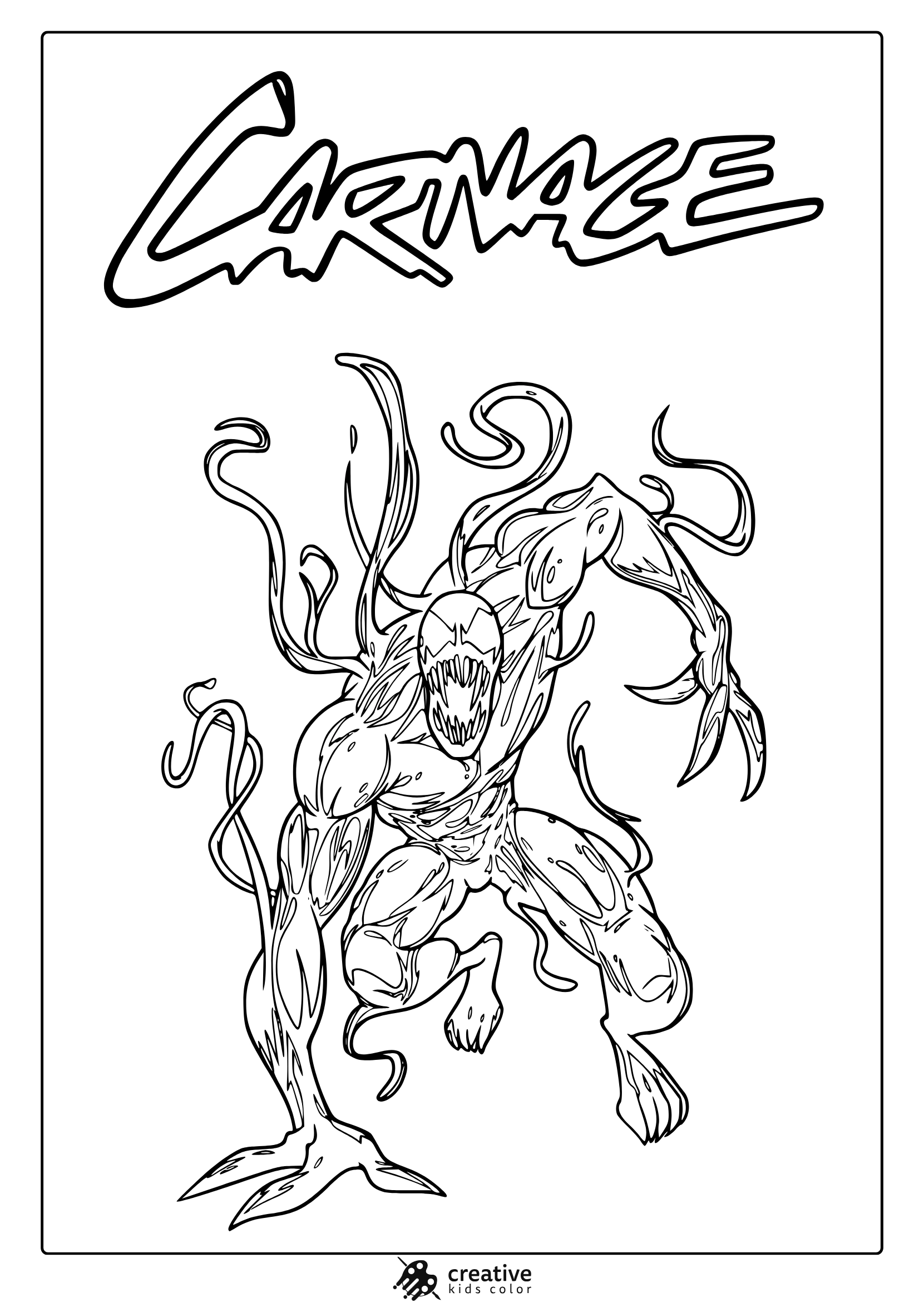 Venom Coloring Pages 25 Free Printable PDF 