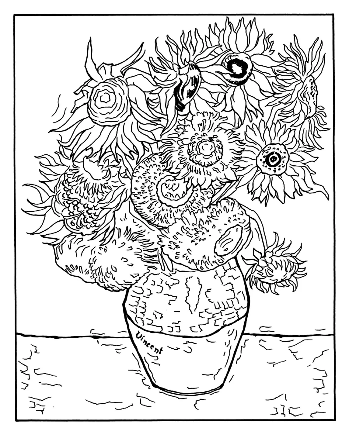 Elephant And Sunflower Coloring Pages For Adults Elephant And Sunflower Coloring Pages For Adults