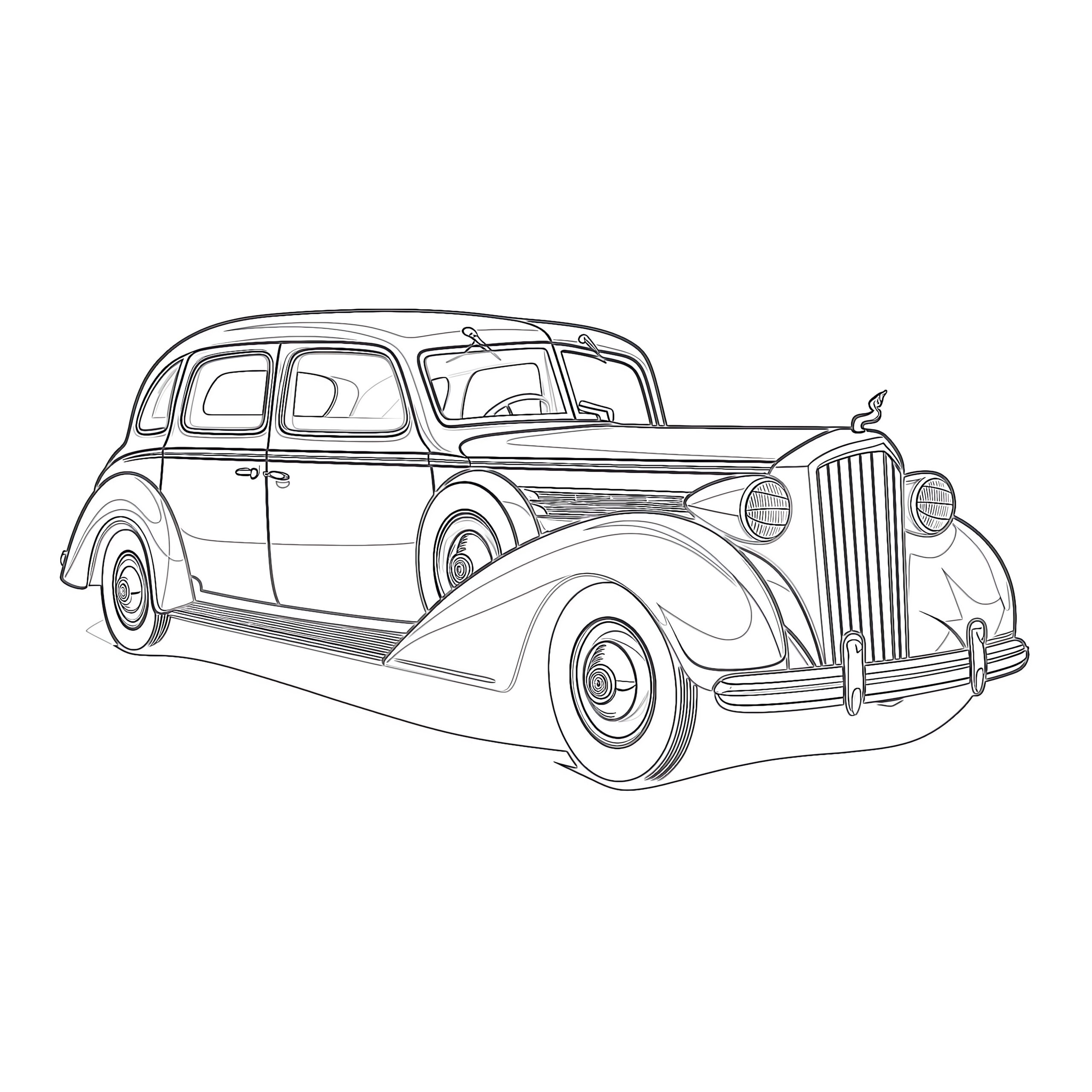 Vintage Classic Car Coloring Pages Mimi Panda Vintage Classic Car Coloring Pages Mimi Panda