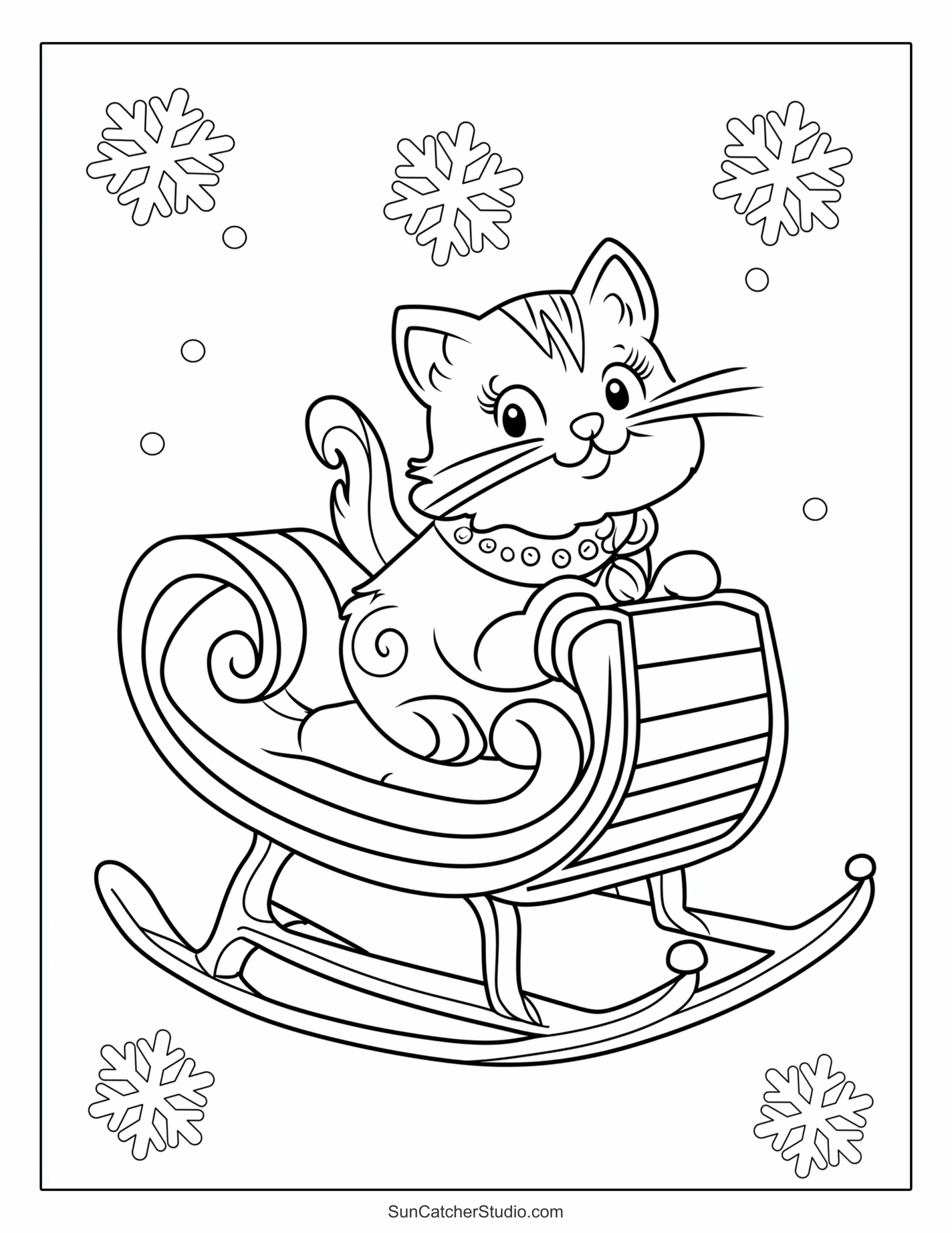 Winter Fun Coloring Pages For Kids Winter Fun Coloring Pages For Kids