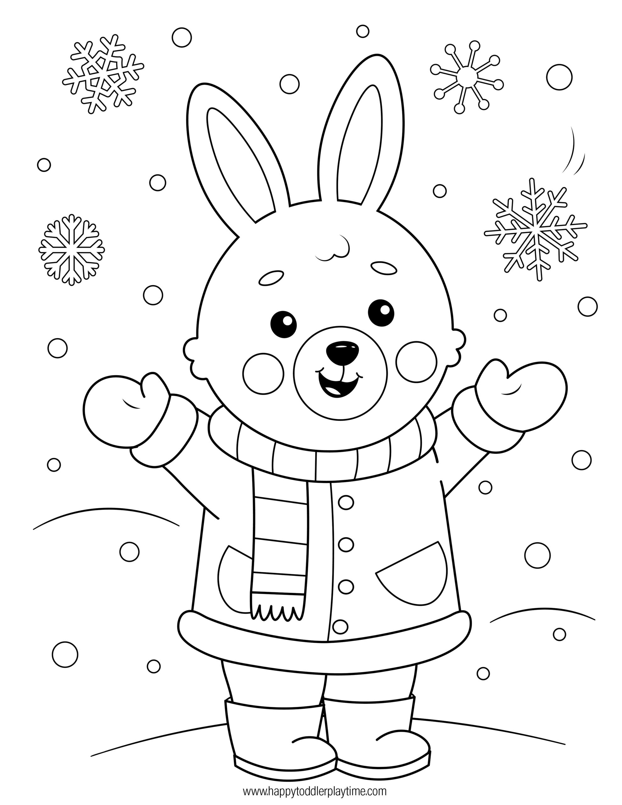 Winter Coloring Pages For Kids Happy Toddler Playtime Winter Coloring Pages For Kids Happy Toddler Playtime