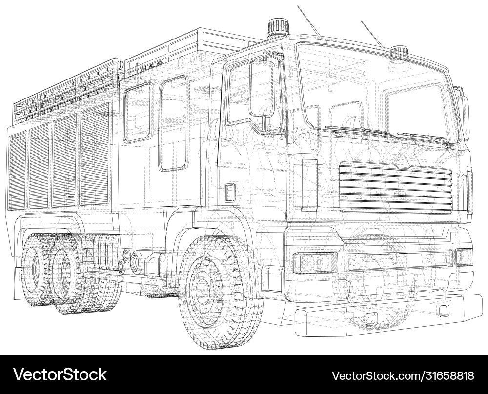 Truck Frames Coloring Pages Truck Frames Coloring Pages